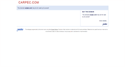 Desktop Screenshot of carpec.com